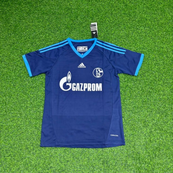 Schalke 04 Raul Gonzalez 2010-12 Season Retro Football Jersey Trikot Soccer Shirt